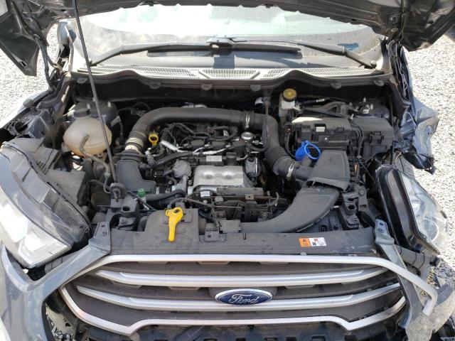 MAJ3S2GE0KC293720 - 2019 FORD ECOSPORT SE GRAY photo 12