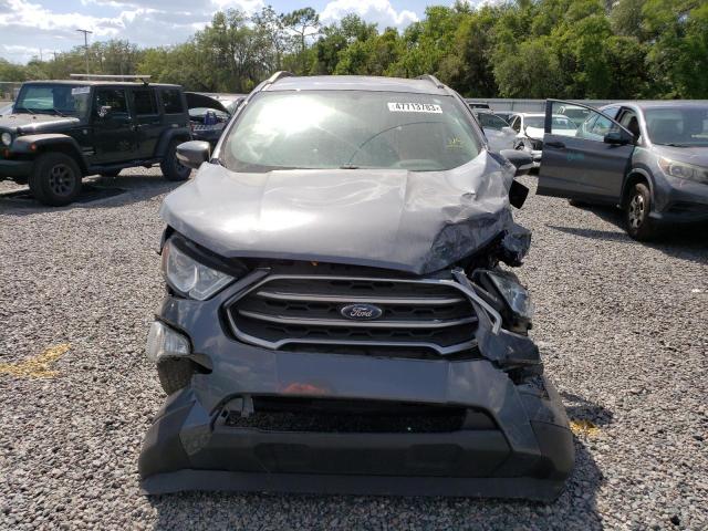 MAJ3S2GE0KC293720 - 2019 FORD ECOSPORT SE GRAY photo 5