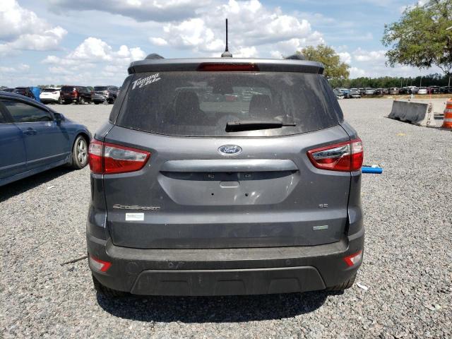 MAJ3S2GE0KC293720 - 2019 FORD ECOSPORT SE GRAY photo 6