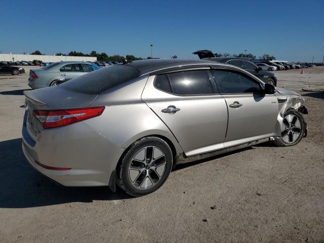 KNAGM4AD1D5058197 - 2013 KIA OPTIMA HYBRID GRAY photo 3