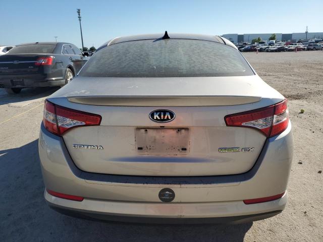 KNAGM4AD1D5058197 - 2013 KIA OPTIMA HYBRID GRAY photo 6