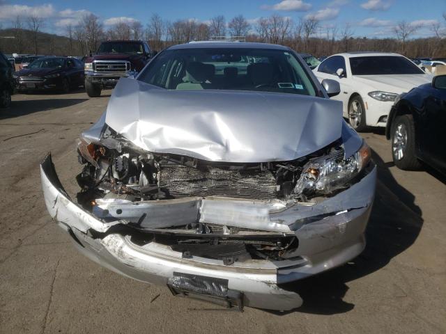 19XFB2F58CE323839 - 2012 HONDA CIVIC LX SILVER photo 5