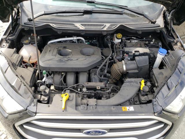 MAJ6S3GL7KC276494 - 2019 FORD ECOSPORT SE Czarny zdjęcie 12