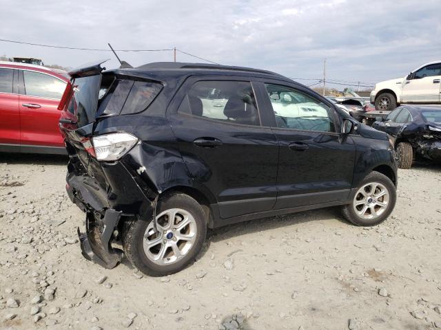 MAJ6S3GL7KC276494 - 2019 FORD ECOSPORT SE Czarny zdjęcie 3