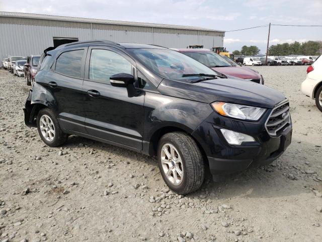 MAJ6S3GL7KC276494 - 2019 FORD ECOSPORT SE Czarny zdjęcie 4