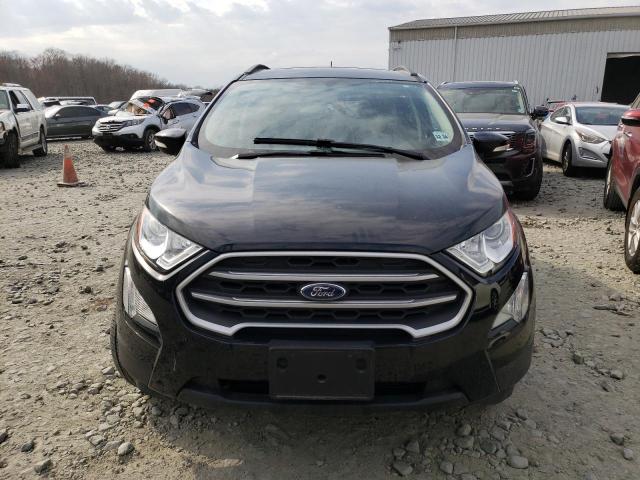 MAJ6S3GL7KC276494 - 2019 FORD ECOSPORT SE Czarny zdjęcie 5