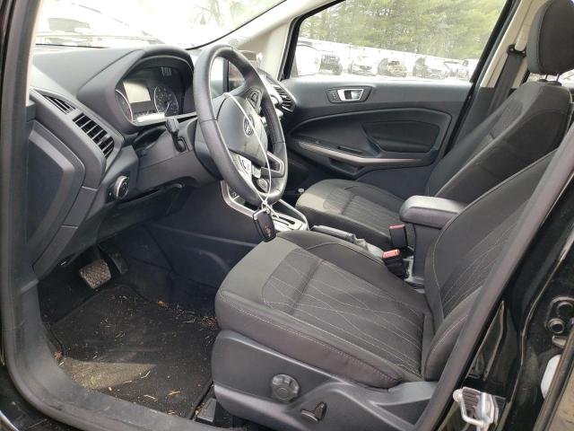 MAJ6S3GL7KC276494 - 2019 FORD ECOSPORT SE Czarny zdjęcie 7