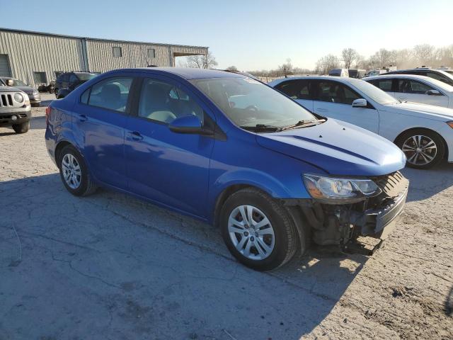 1G1JB5SHXH4152718 - 2017 CHEVROLET SONIC LS 蓝色 照片 4