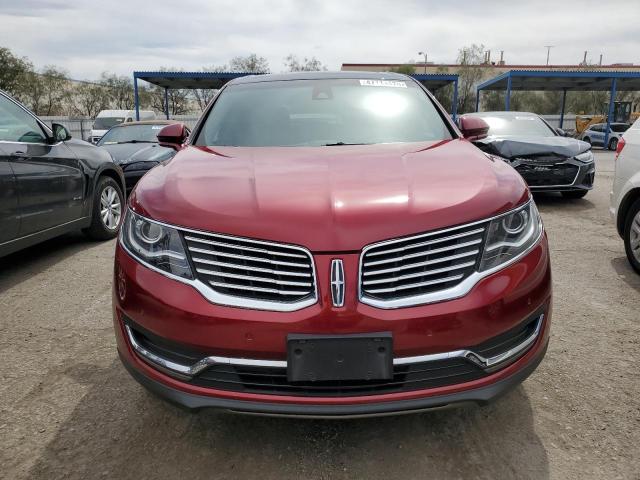 2LMTJ8LP5GBL74999 - 2016 LINCOLN MKX RESERVE Qırmızı foto 5