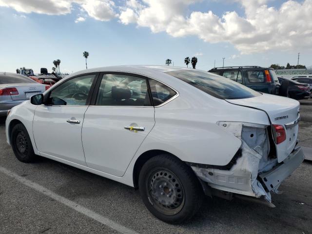 3N1AB7APXHY378284 - 2017 NISSAN SENTRA S WHITE photo 2