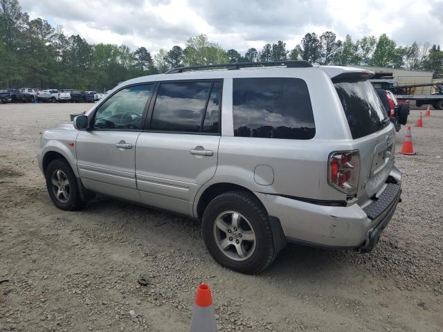 5FNYF18736B030256 - 2006 HONDA PILOT EX SILVER photo 2