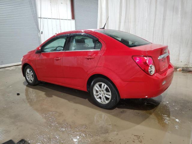 1G1JC5SG7D4126253 - 2013 CHEVROLET SONIC LT RED photo 2