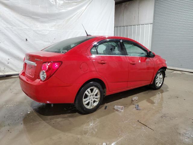 1G1JC5SG7D4126253 - 2013 CHEVROLET SONIC LT RED photo 3