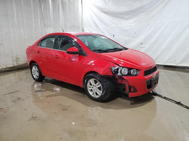 1G1JC5SG7D4126253 - 2013 CHEVROLET SONIC LT RED photo 4