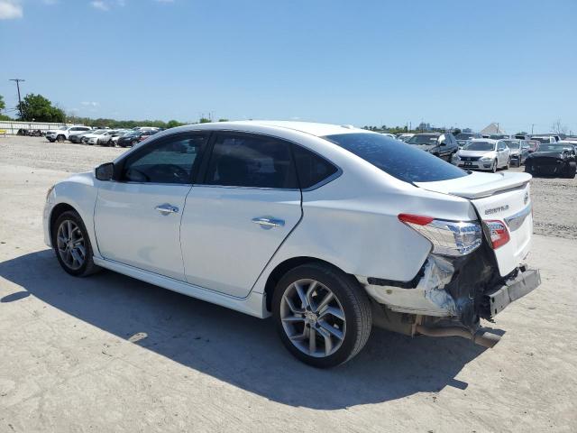 3N1AB7APXEY251904 - 2014 NISSAN SENTRA S WHITE photo 2