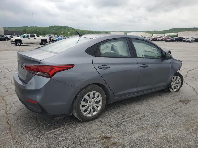 3KPC24A34JE029405 - 2018 HYUNDAI ACCENT SE GRAY photo 3