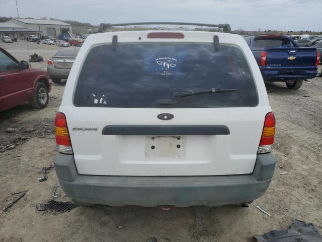 1FMCU03134DA00266 - 2004 FORD ESCAPE XLT WHITE photo 6