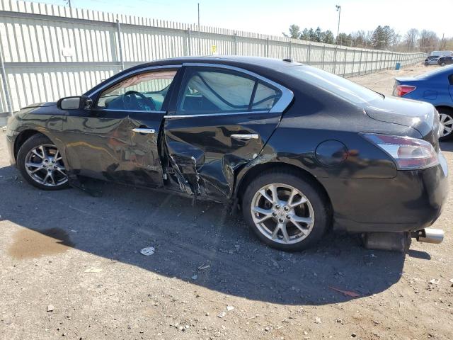 1N4AA5AP7CC863235 - 2012 NISSAN MAXIMA S BLACK photo 2