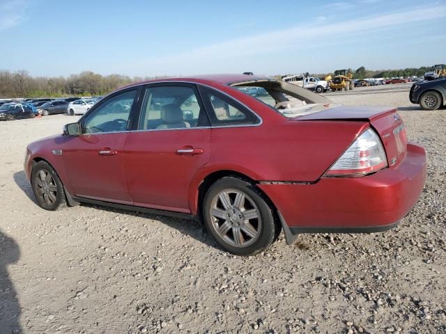 1FAHP25WX9G120387 - 2009 FORD TAURUS LIMITED RED photo 2