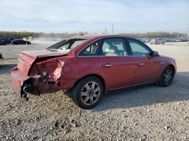 1FAHP25WX9G120387 - 2009 FORD TAURUS LIMITED RED photo 3