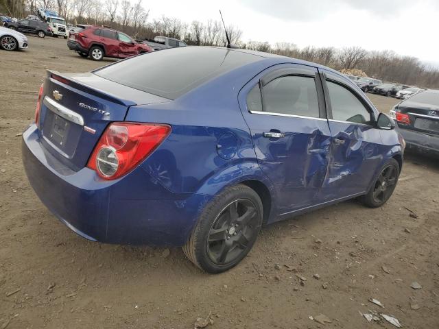 1G1JE5SB0E4216196 - 2014 CHEVROLET SONIC LTZ BLUE photo 3