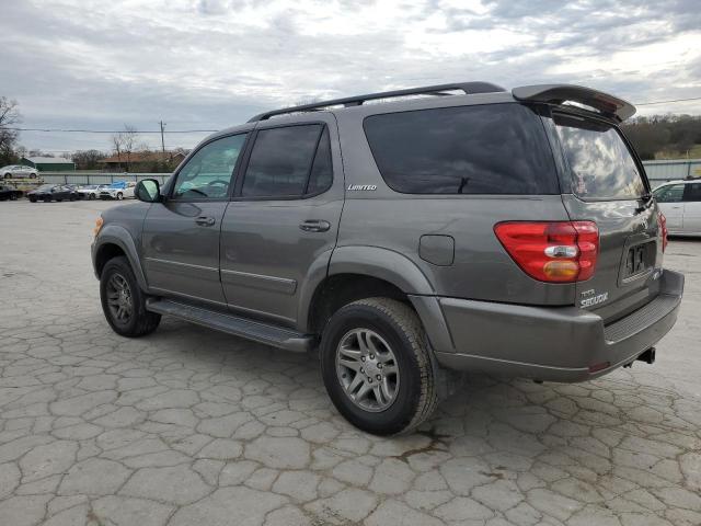 5TDBT48A54S208270 - 2004 TOYOTA SEQUOIA LIMITED SILVER photo 2