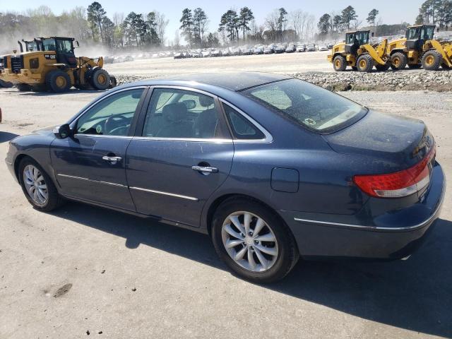 KMHFC46FX7A164179 - 2007 HYUNDAI AZERA SE BLUE photo 2