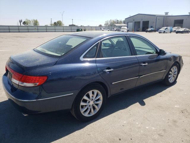 KMHFC46FX7A164179 - 2007 HYUNDAI AZERA SE BLUE photo 3