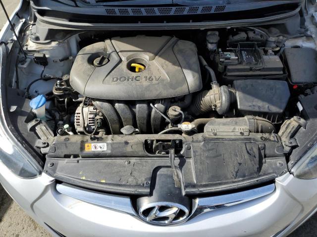 5NPDH4AE0GH742519 - 2016 HYUNDAI ELANTRA SE GRAY photo 11