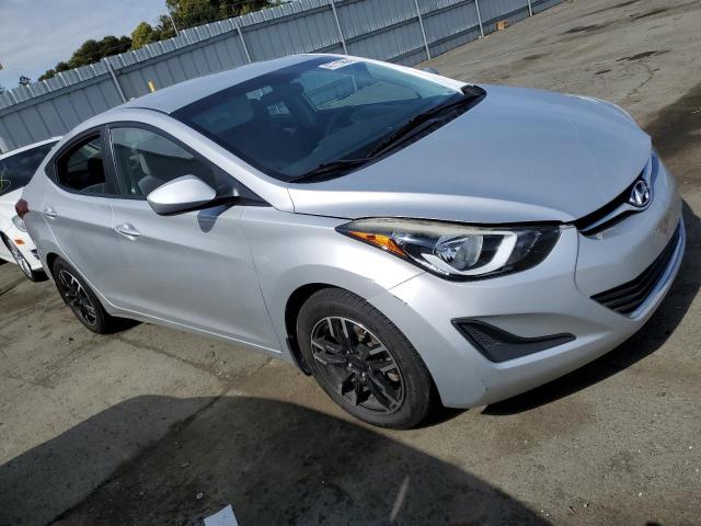 5NPDH4AE0GH742519 - 2016 HYUNDAI ELANTRA SE GRAY photo 4