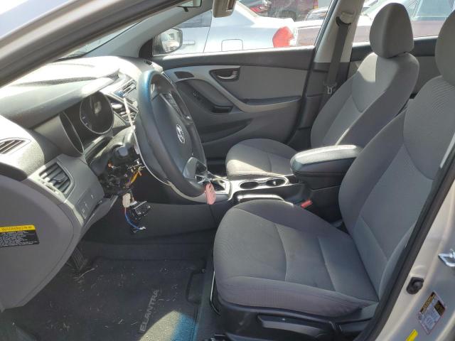 5NPDH4AE0GH742519 - 2016 HYUNDAI ELANTRA SE GRAY photo 7