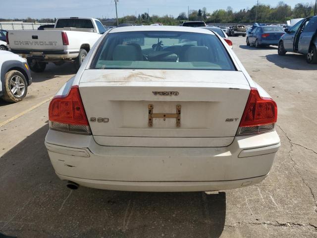 YV1RS592852482645 - 2005 VOLVO S60 2.5T WHITE photo 6