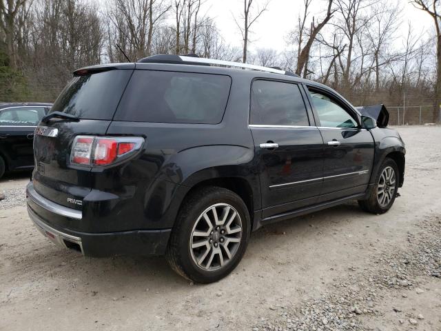 1GKKVTKD5DJ157166 - 2013 GMC ACADIA DENALI BLACK photo 3