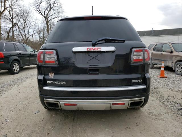 1GKKVTKD5DJ157166 - 2013 GMC ACADIA DENALI BLACK photo 6