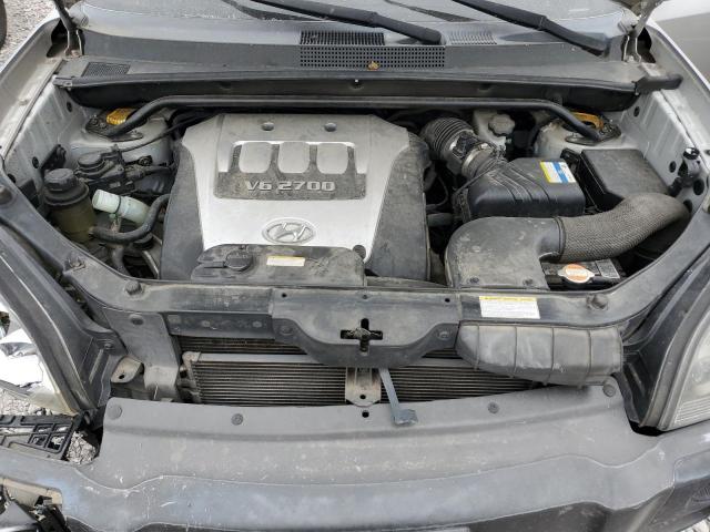 KM8JN12D76U439625 - 2006 HYUNDAI TUCSON GLS SILVER photo 12