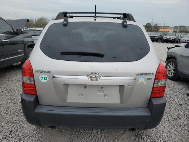 KM8JN12D76U439625 - 2006 HYUNDAI TUCSON GLS SILVER photo 6