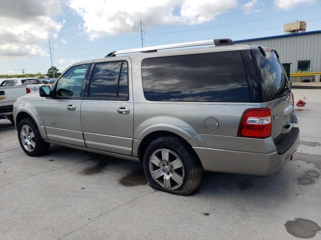 1FMFK195X8LA32081 - 2008 FORD EXPEDITION EL LIMITED GRAY photo 2