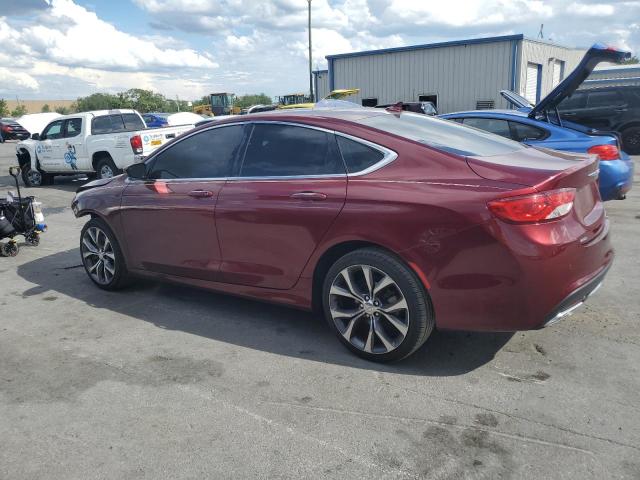 1C3CCCEGXFN644150 - 2015 CHRYSLER 200 C BURGUNDY photo 2