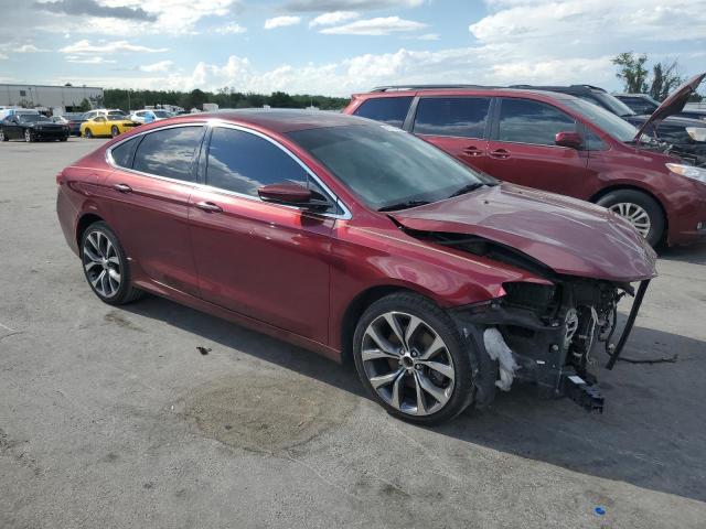 1C3CCCEGXFN644150 - 2015 CHRYSLER 200 C BURGUNDY photo 4