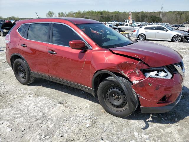 JN8AT2MT0GW001771 - 2016 NISSAN ROGUE S RED photo 4