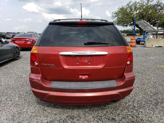 2A8GM68X38R638955 - 2008 CHRYSLER PACIFICA TOURING RED photo 6