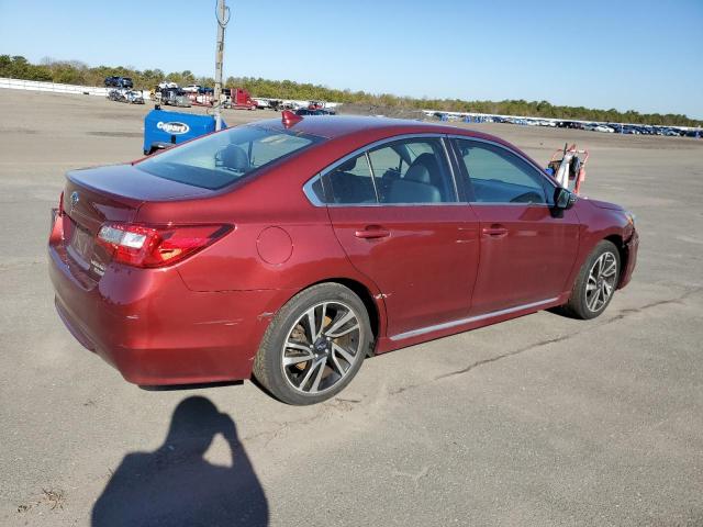 4S3BNAS66H3020197 - 2017 SUBARU LEGACY SPORT RED photo 3