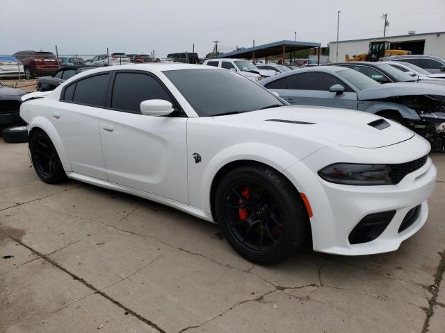 2C3CDXL94MH563210 - 2021 DODGE CHARGER SRT HELLCAT WHITE photo 4