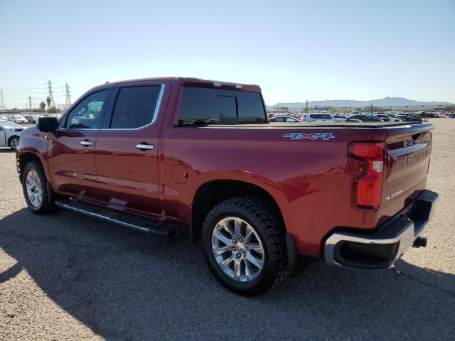 1GCUYGED5KZ117554 - 2019 CHEVROLET SILVERADO K1500 LTZ RED photo 2