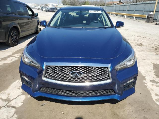 JN1FV7ARXGM450312 - 2016 INFINITI Q50 RED SPORT 400 BLUE photo 5