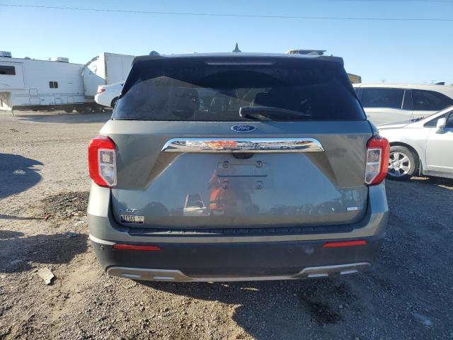 1FMSK8DHXLGA20863 - 2020 FORD EXPLORER XLT GRAY photo 6