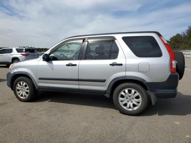 JHLRD788X6C058481 - 2006 HONDA CR-V EX SILVER photo 2