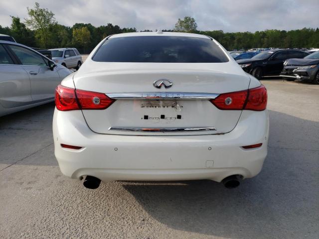 JN1EV7AR4HM833028 - 2017 INFINITI Q50 PREMIUM WHITE photo 6