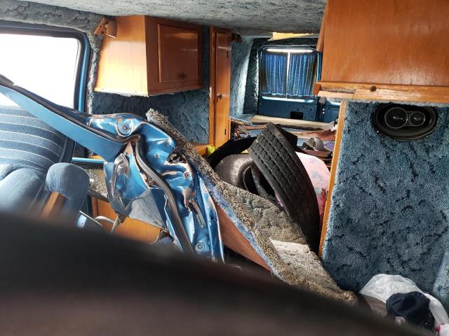 S34AHEF4067 - 1979 FORD ECONO E350 BLUE photo 10