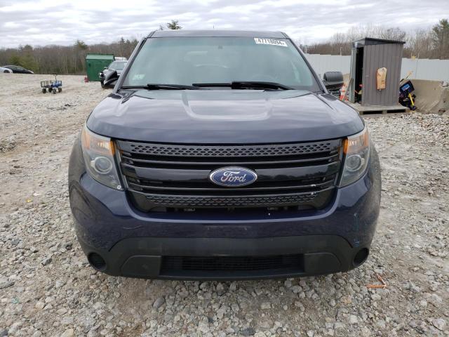 1FM5K8AR6EGC27344 - 2014 FORD EXPLORER POLICE INTERCEPTOR 蓝色 照片 5